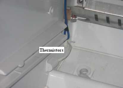 testing a refrigerator thermistor on a ge refrigerator ge refrigerator thermistor chart
