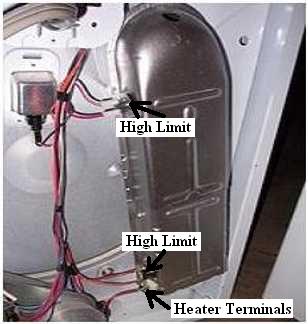 How do you replace a malfunctioning high-limit dryer thermostat?