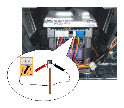 Checking the sifter coil on GE washers