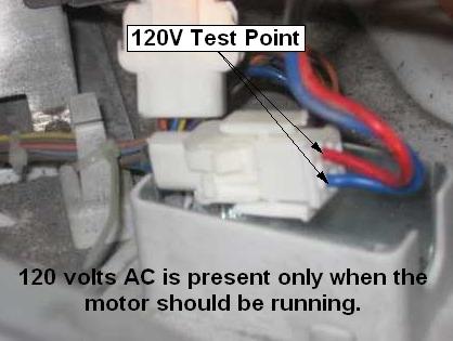 GE front load washer inverter test