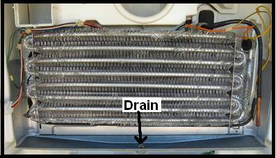 drain clogged frigidaire defrost whirlpool refrigerador leaking unclog evaporador heladera nevera haceb enfria desague drenaje wrm supermatic whirpool yoreparo ductos